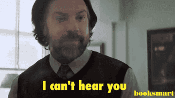Jason Sudeikis saying &quot;I can&#x27;t hear you&quot;