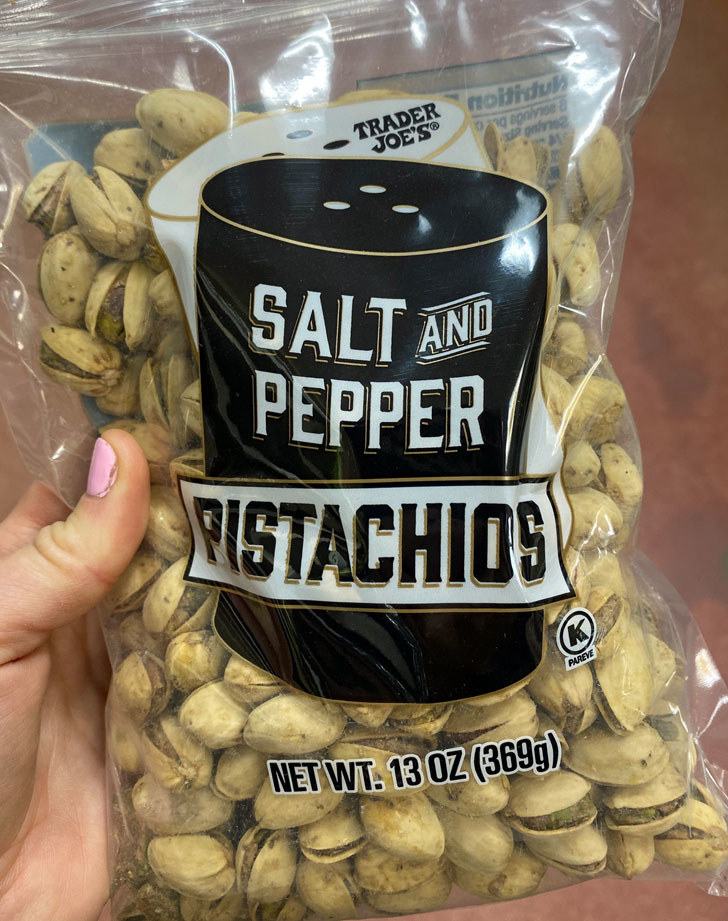 Salt and Pepper Pistachios
