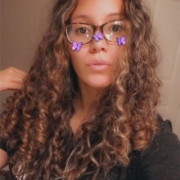 Another reviewer with natural curly hair