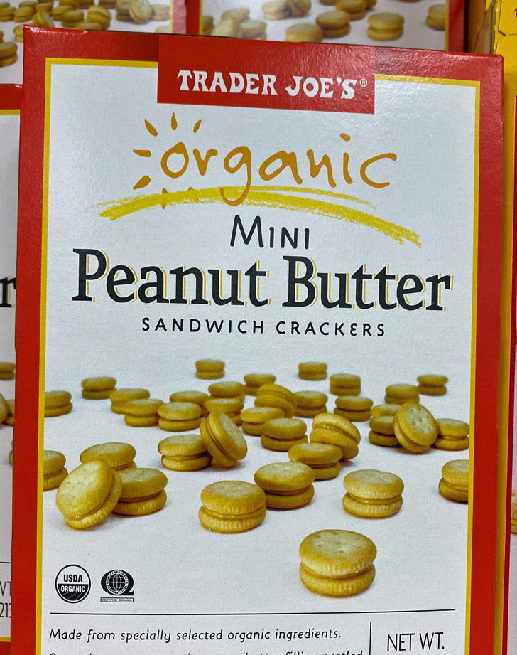 Mini Peanut Butter Sandwich Crackers