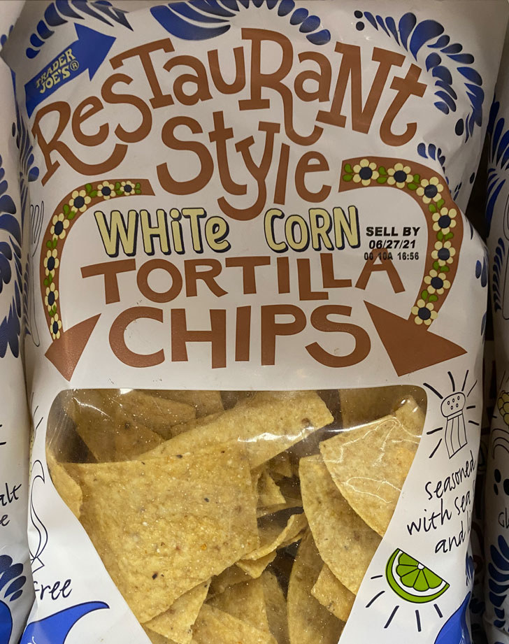 Restaurant Style White Corn Tortilla Chips