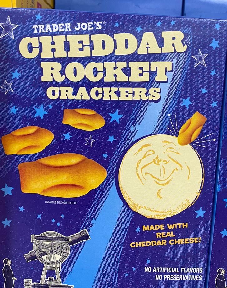 Cheddar Rocket Crackers