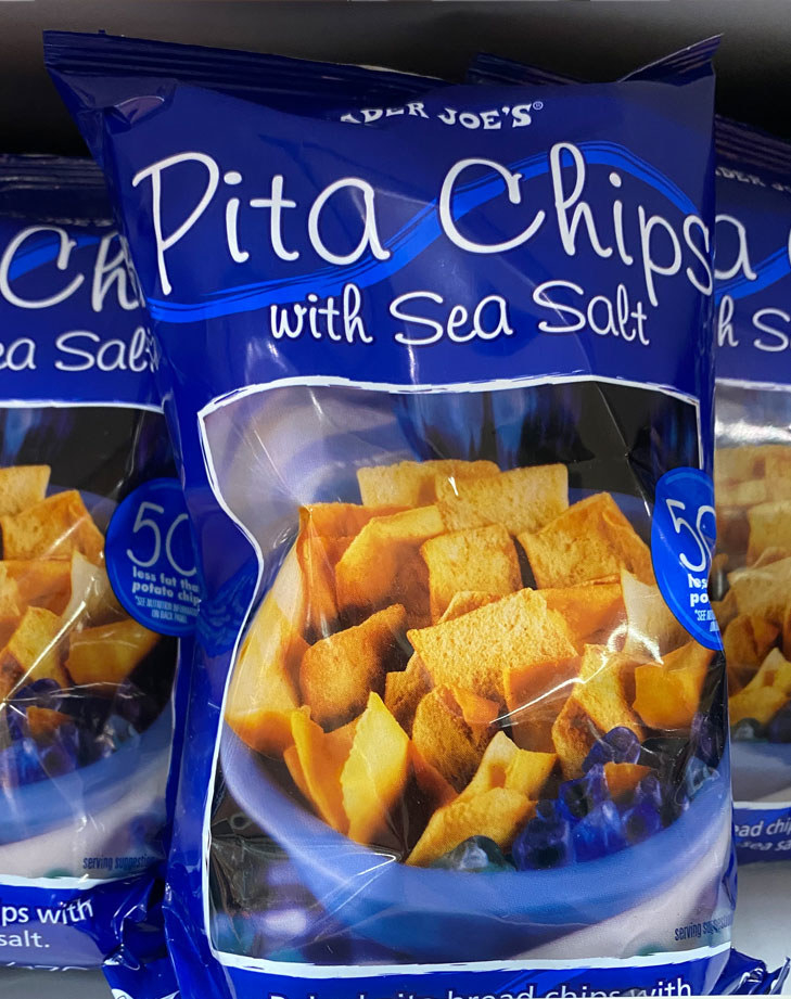 Pita Chips With Sea Salt