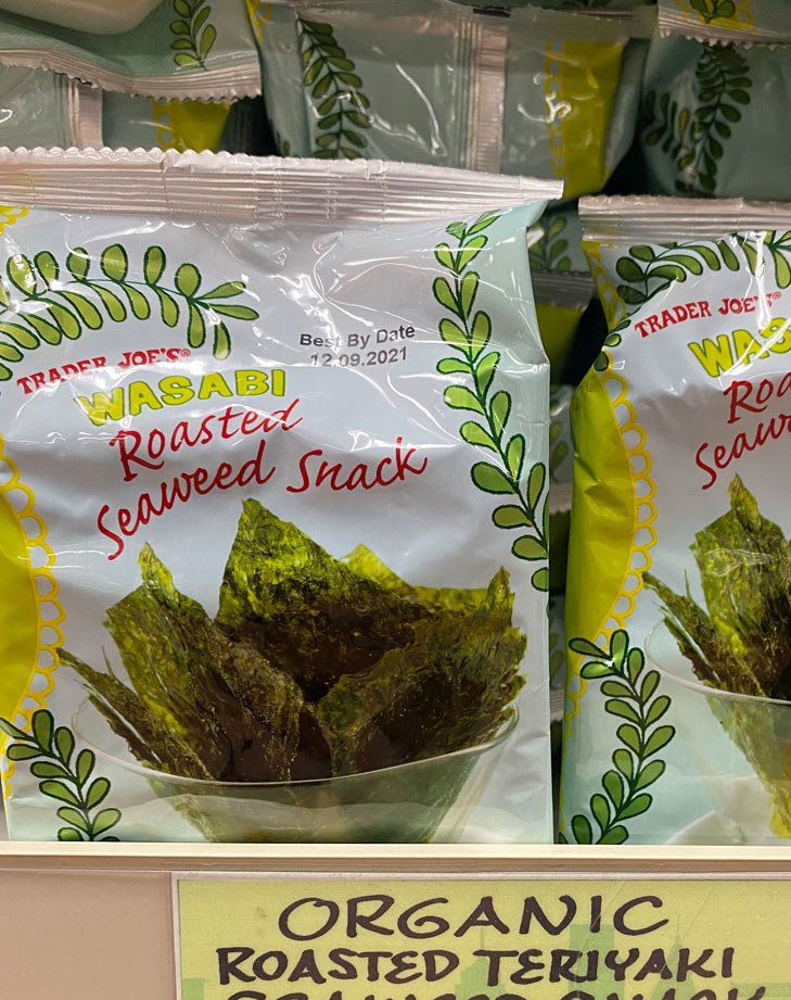 Wasabi Roasted Seaweed Snack
