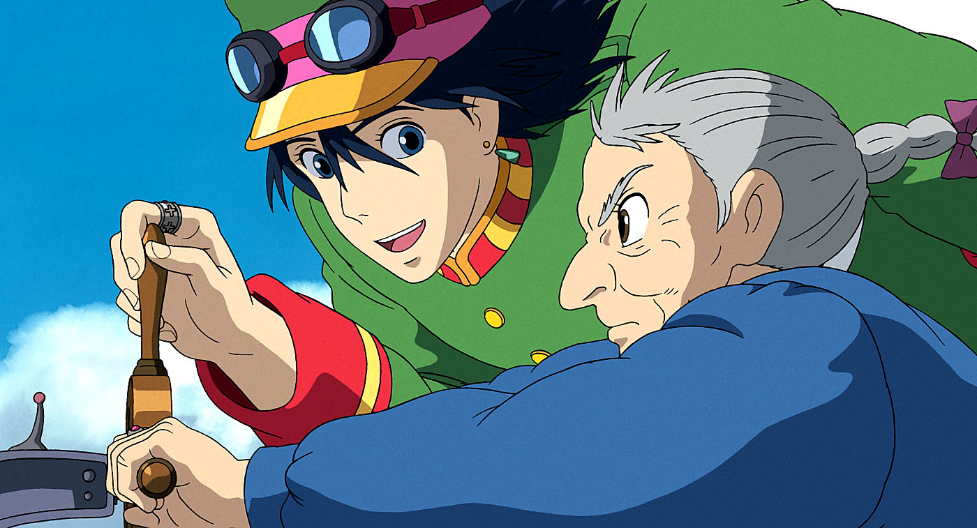 Old Sophie in "Howl's Moving Castle"
