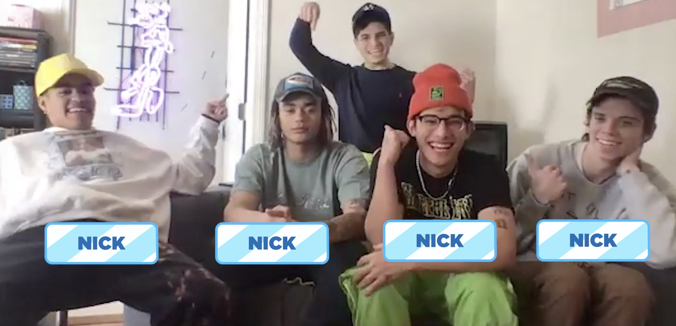 PRETTYMUCH plays a game of Who&#x27;s Who