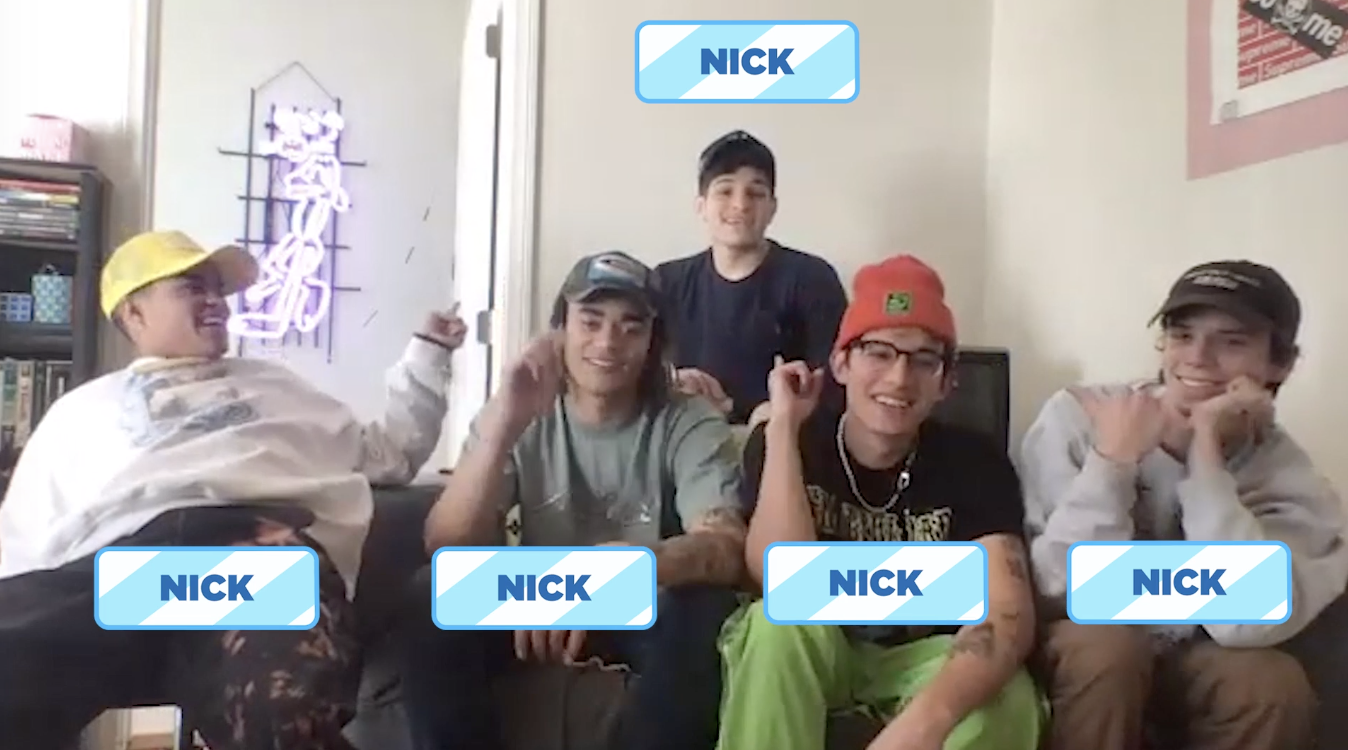 PRETTYMUCH plays a game of Who&#x27;s Who