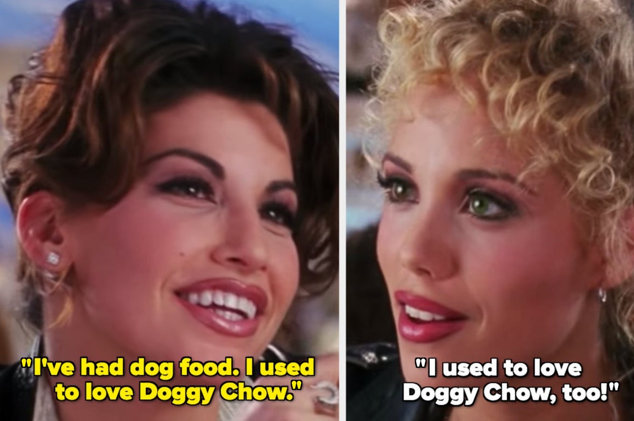 Elizabeth Berkley and Gina Gershon in "Showgirls"