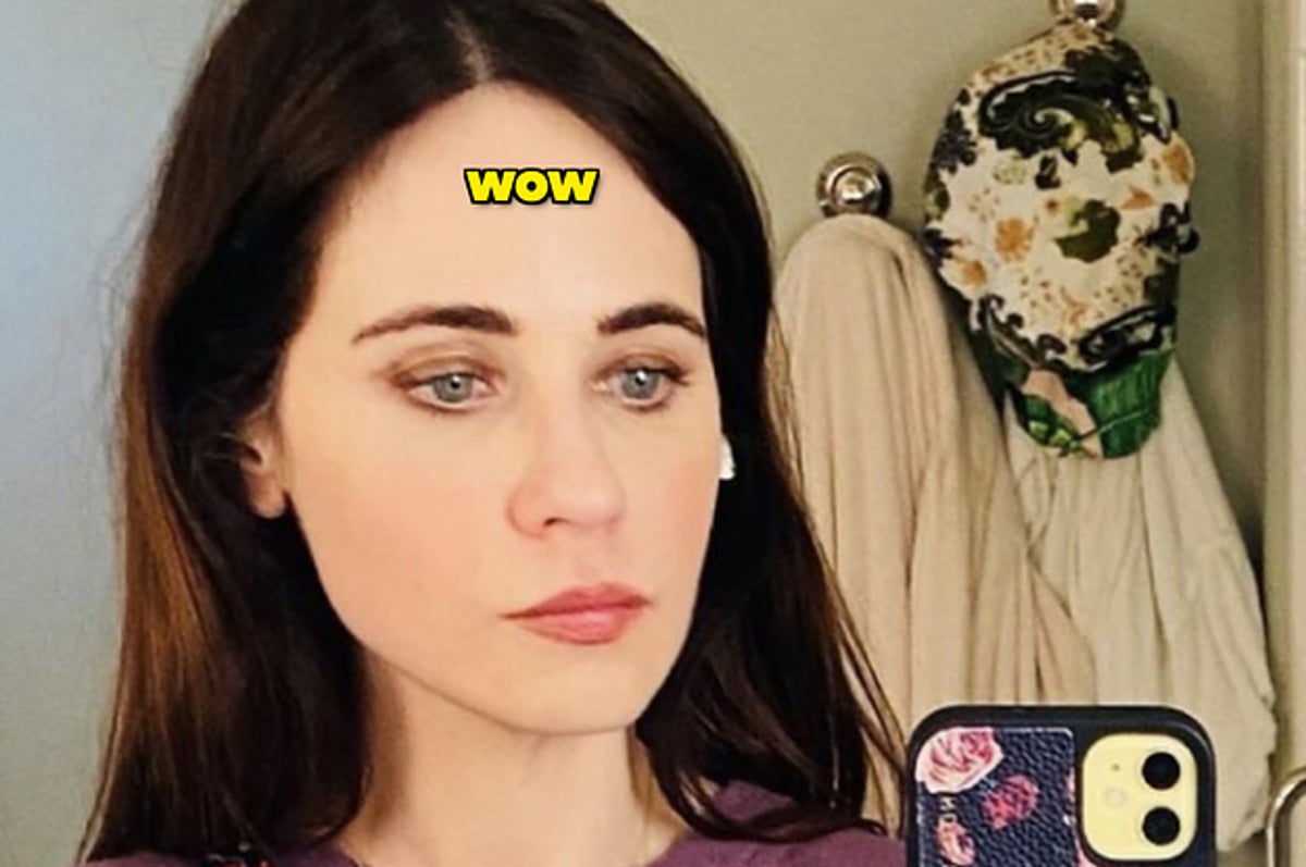 Zooey Deschanel Porn - Zooey Deschanel Posted An Instagram Of Her Forehead