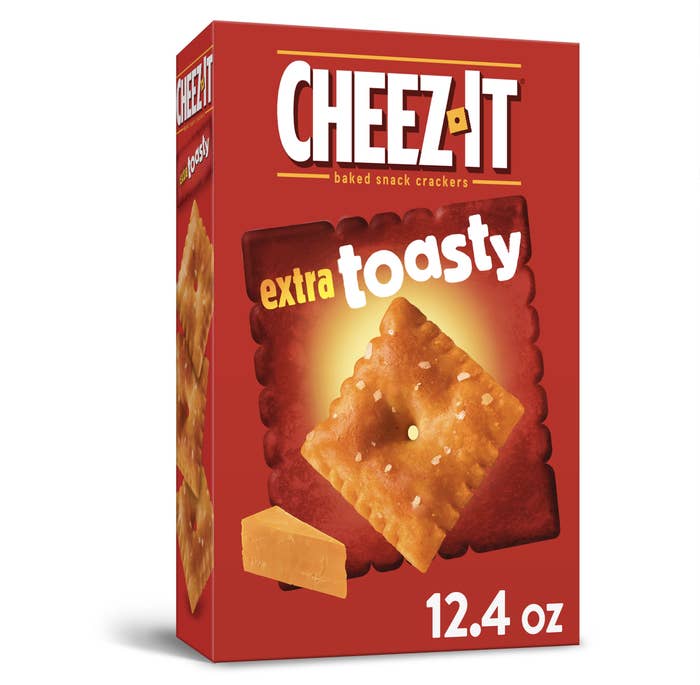 The Cheez-Its in their box