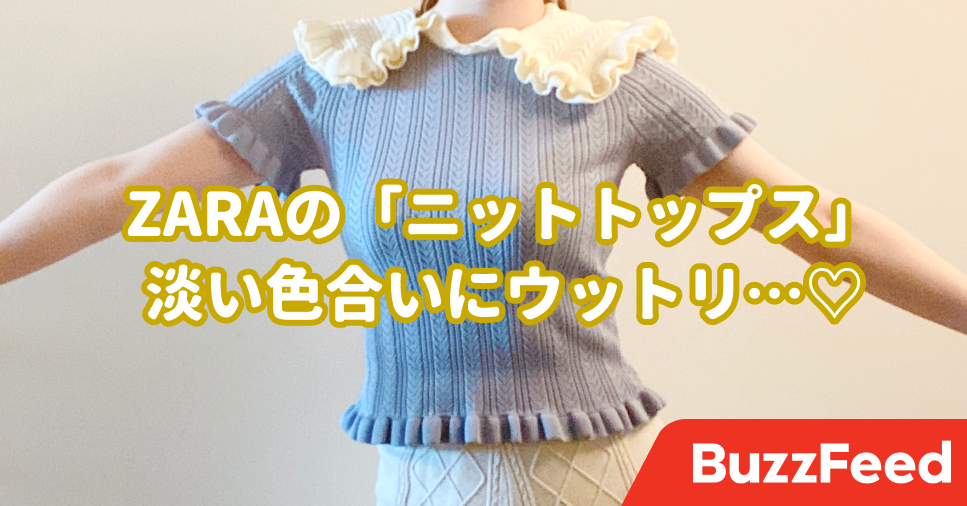 ZARA - 【最終価格】【極美品】 ZARA コントラストニット