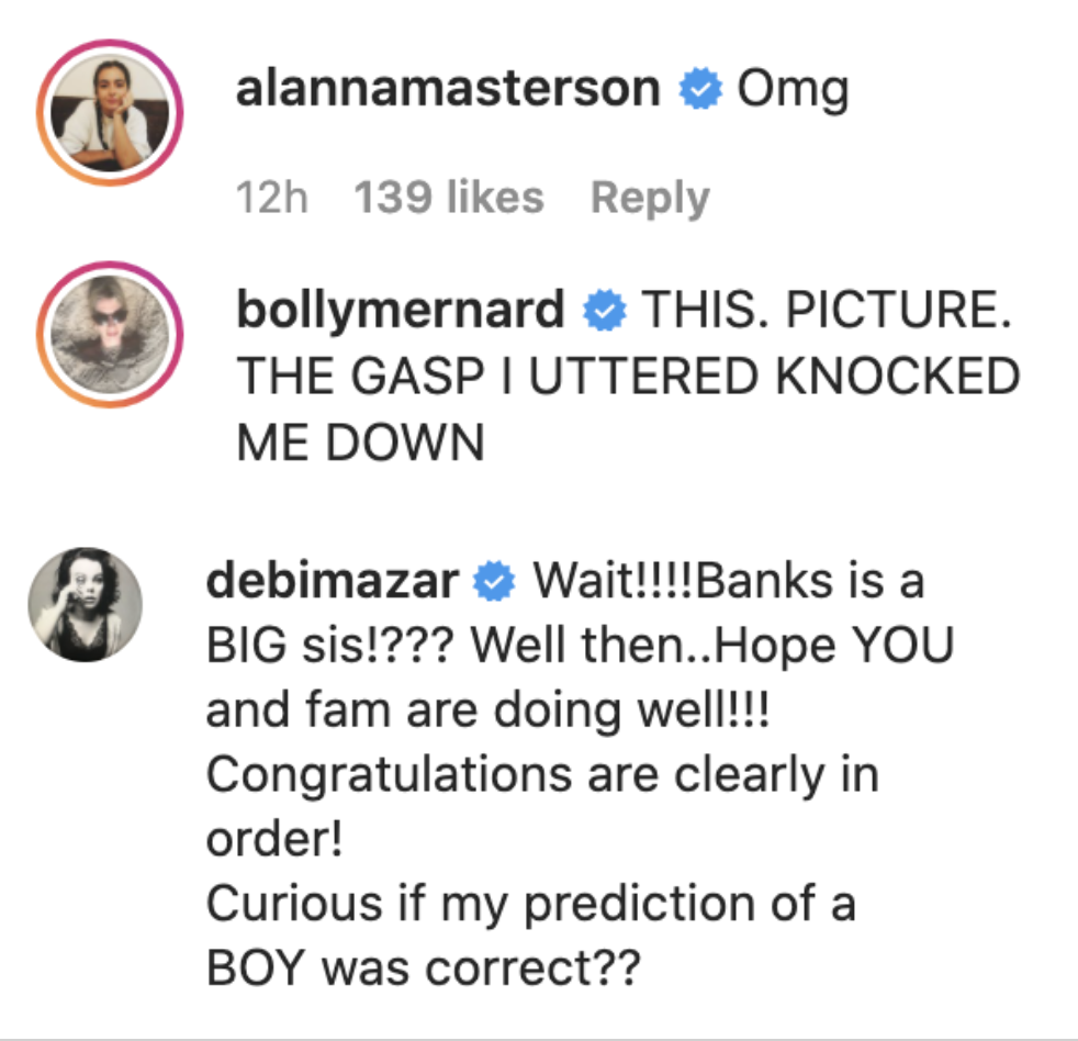 Alana Masterson said, &quot;omg&quot;