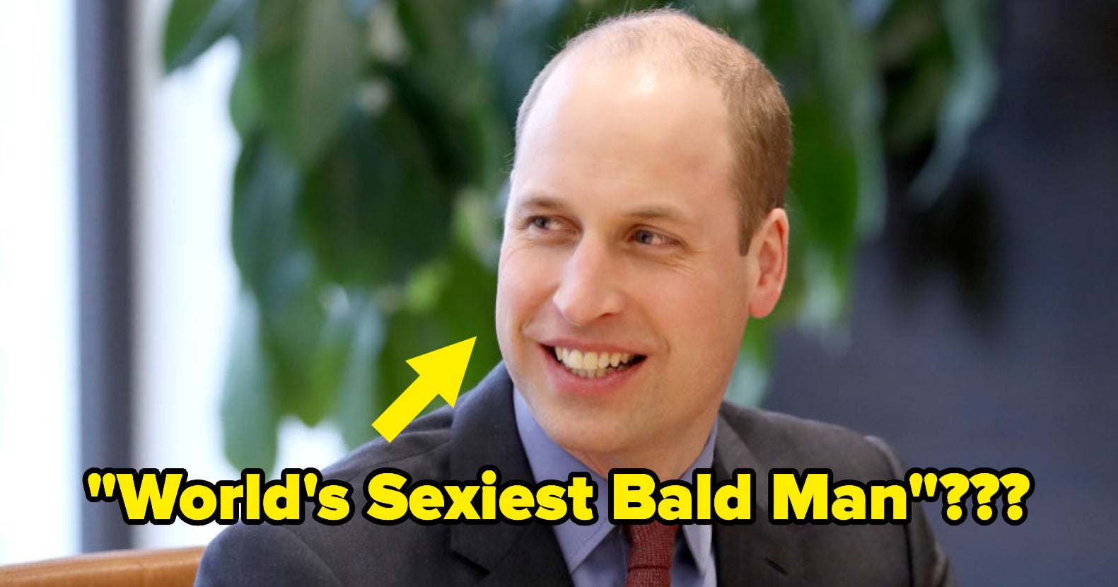 World S Sexiest Bald Man Prince William Reactions