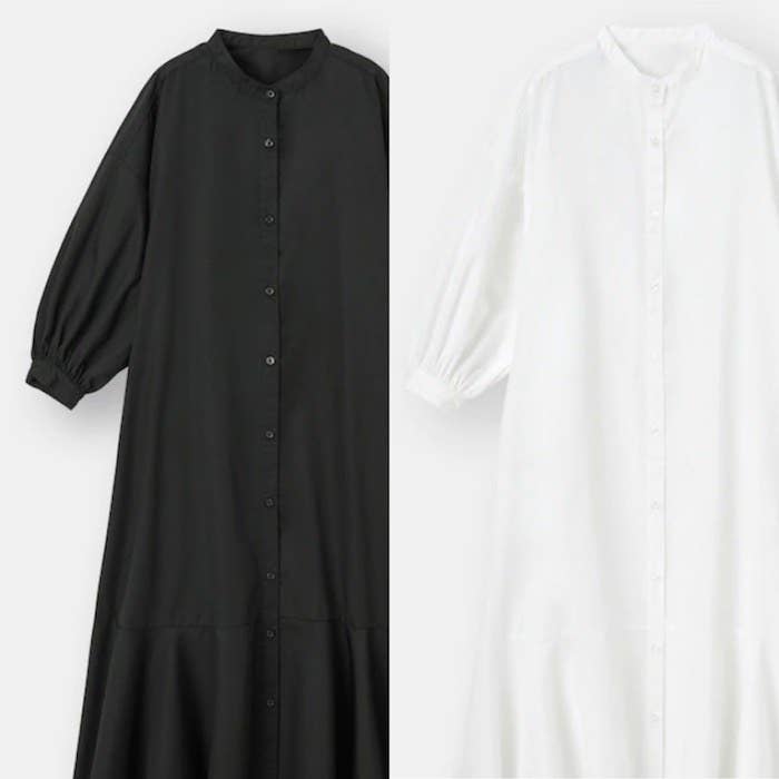 これ買って大正解でした Guの シャツワンピース はデザインがめっちゃ良いんです