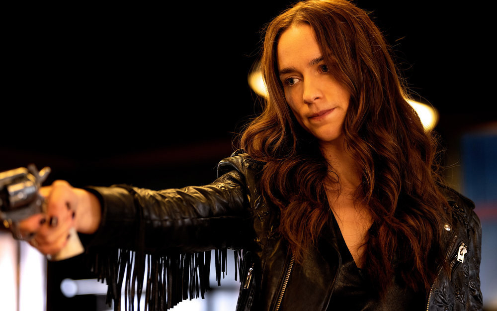 Melanie Scrofano as Wynonna on &quot;Wynonna Earp&quot;