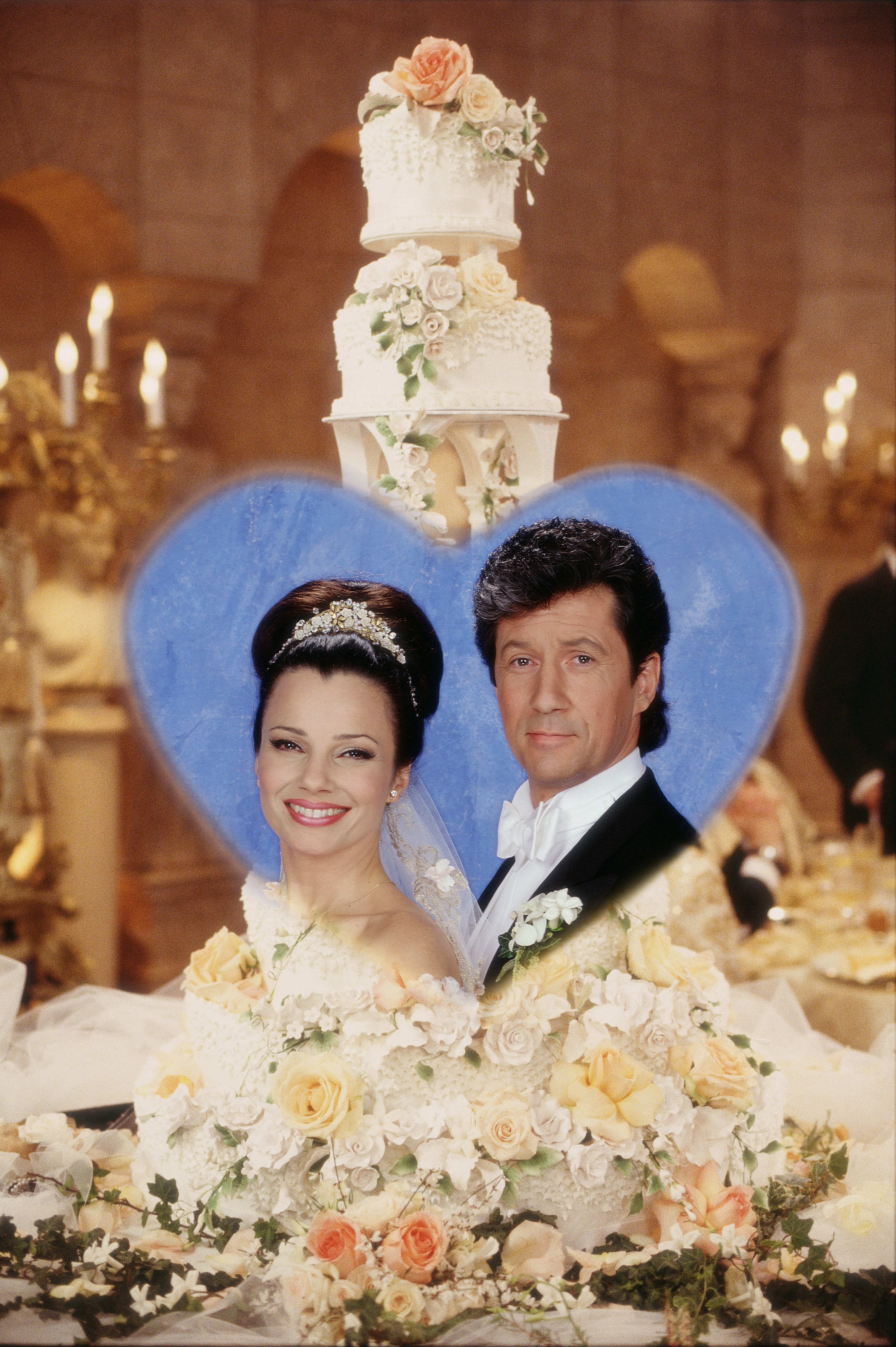 The Nanny wedding cake