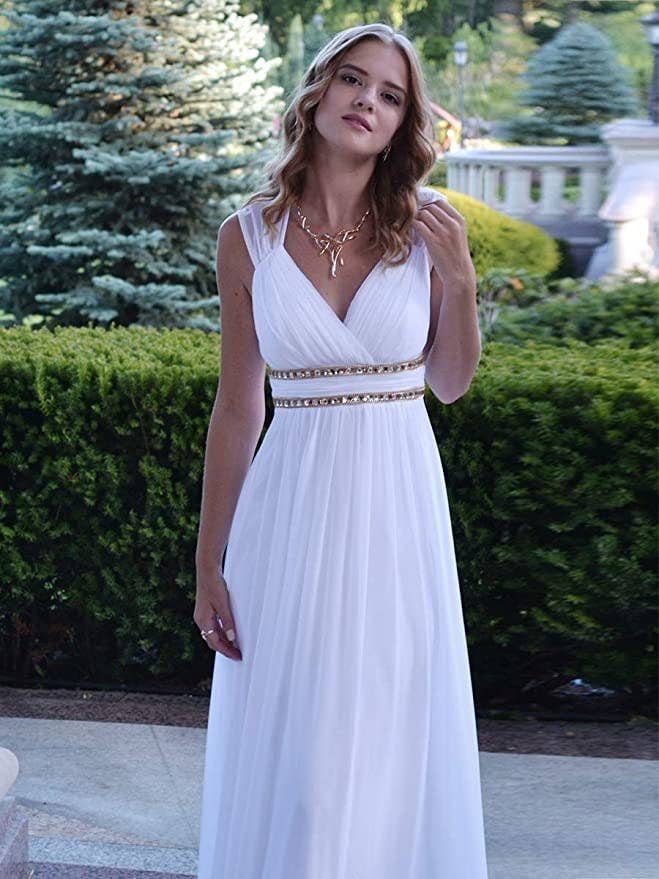 sachin and babi light blue dress Wedding Dress Dresses At Amazon Uk Shoppers Race To Buy 'perfect' Wedding  Guest Dress From Amazon main image 0