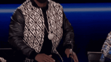 A GIF of Diddy saying, &quot;I respect that&quot;