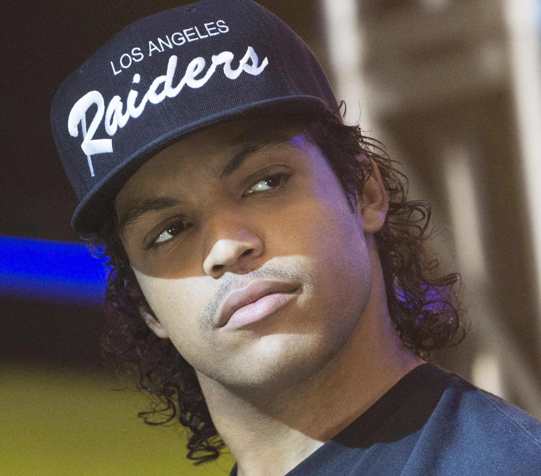 O&#x27;Shea in a scene from Straight Outta Compton