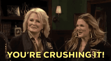 Drew Barrymore says, &quot;You&#x27;re crushing it,&quot; on SNL