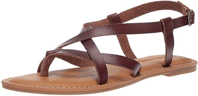 sandals with leather straps
