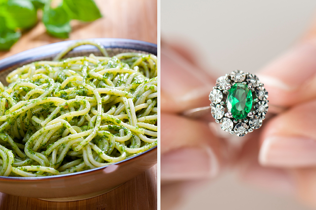 Eat Some Food For A Day And We'll Reveal Which Gemstone You Should Have On Your Wedding Ring