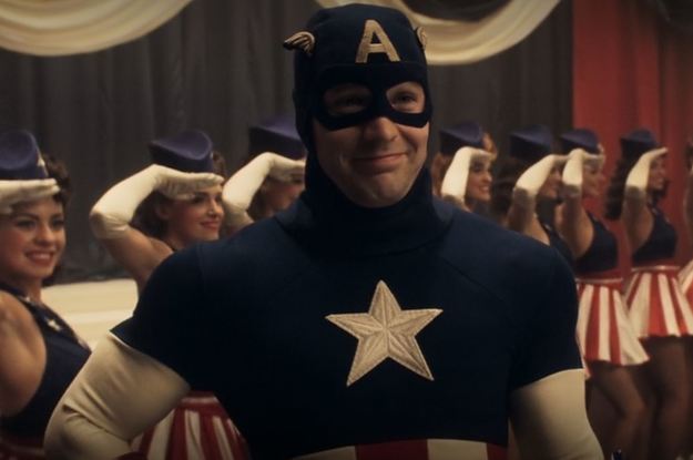 Steve Rogers and dancers