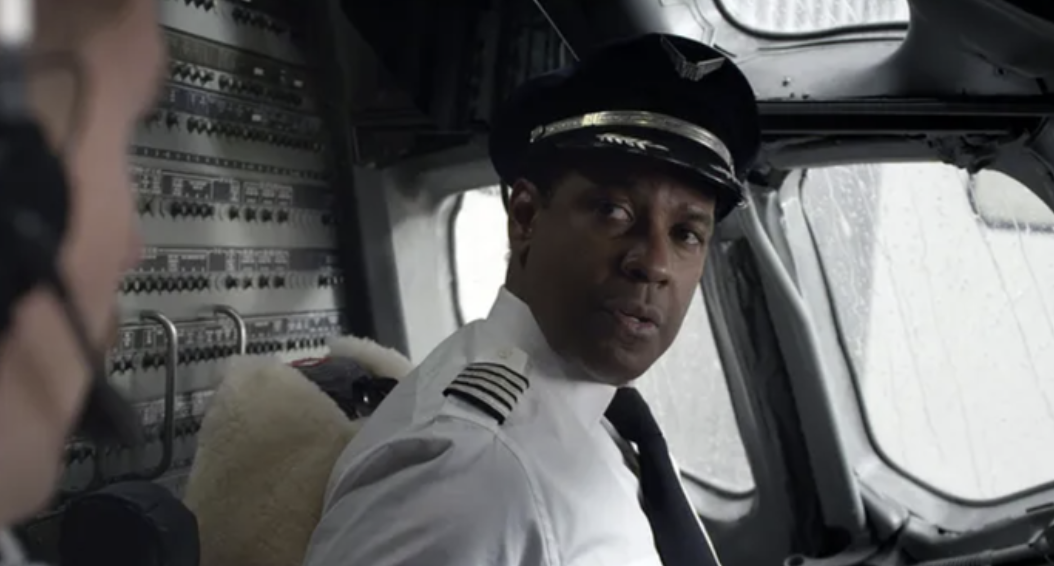 Denzel Washington as a pilot in &quot;Flight&quot;