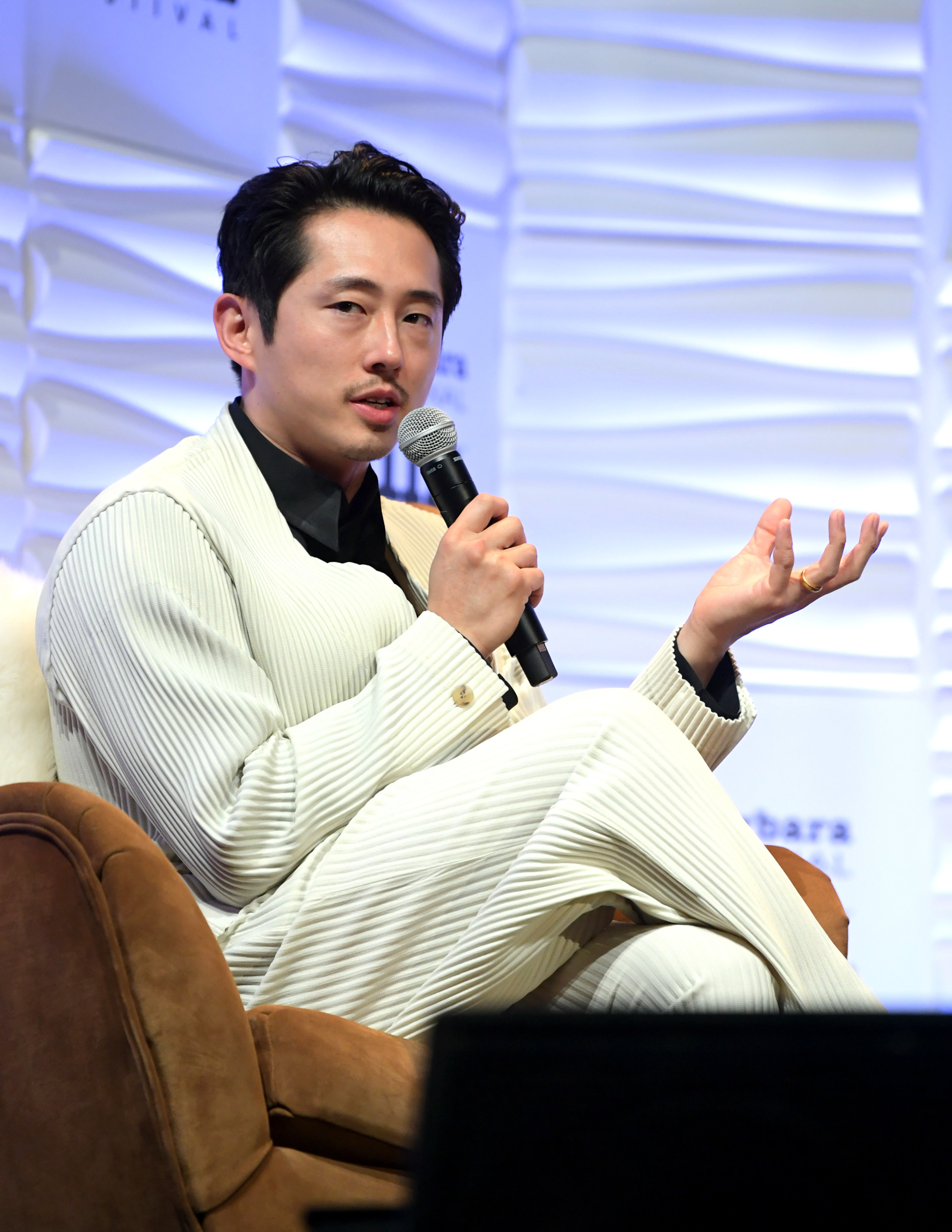 Steven Yeun at the Santa Barbara International Film Festival 