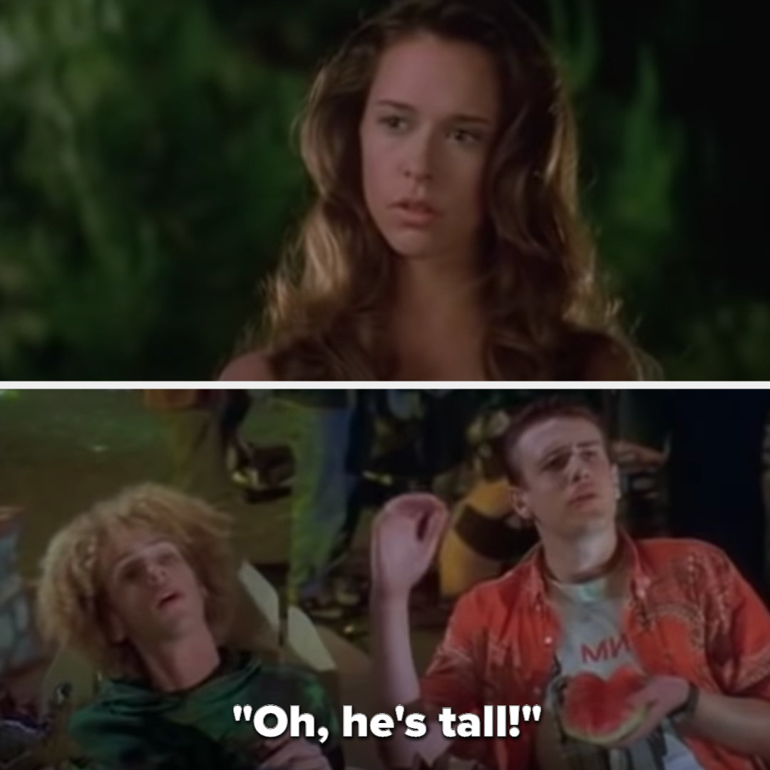 Jason tells Jennifer Love Hewitt&#x27;s character that Preston is tall