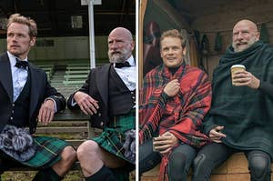 Sam Heughan and Graham McTavish