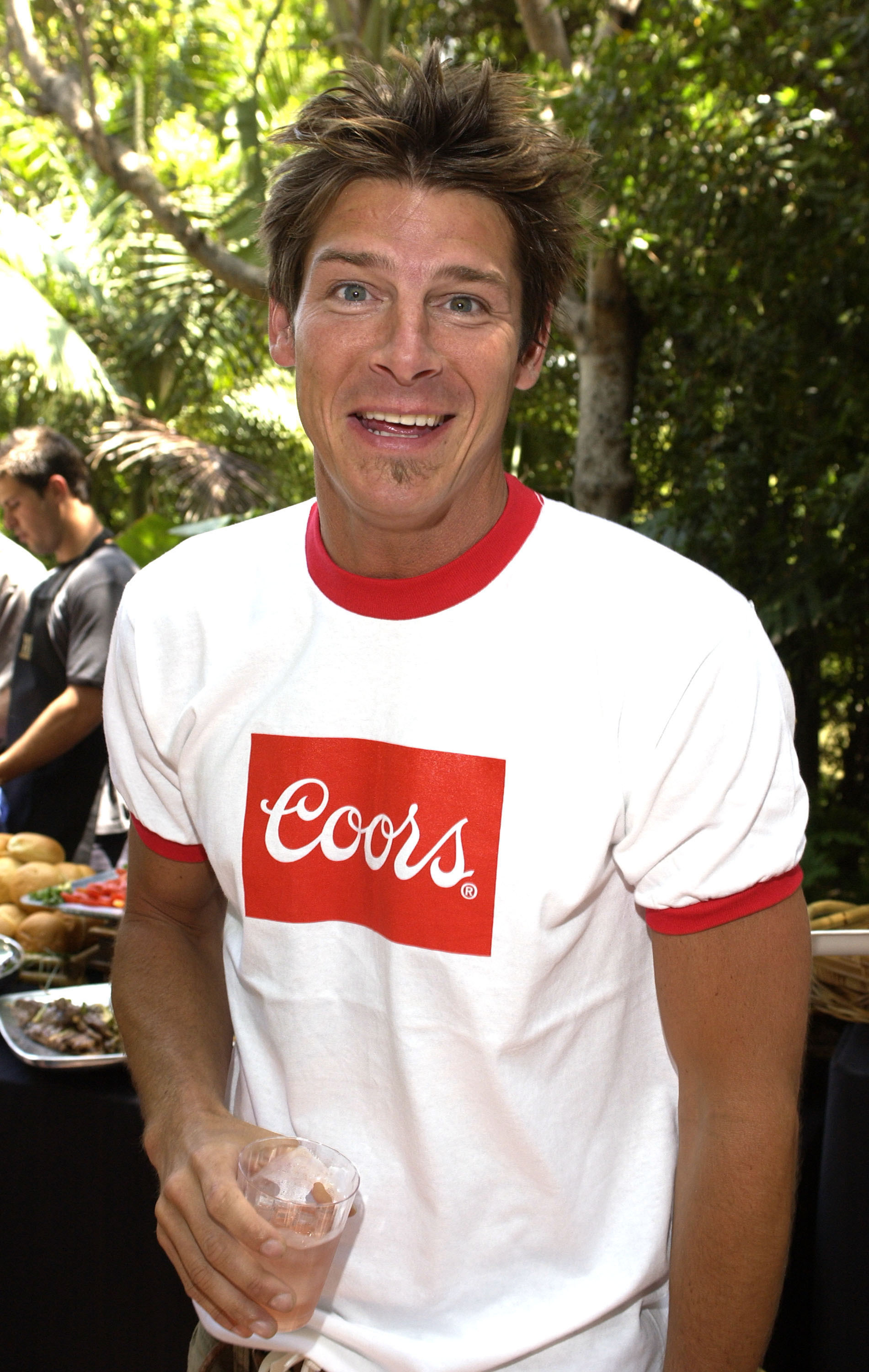 Ty pennington with a tiny soul patch