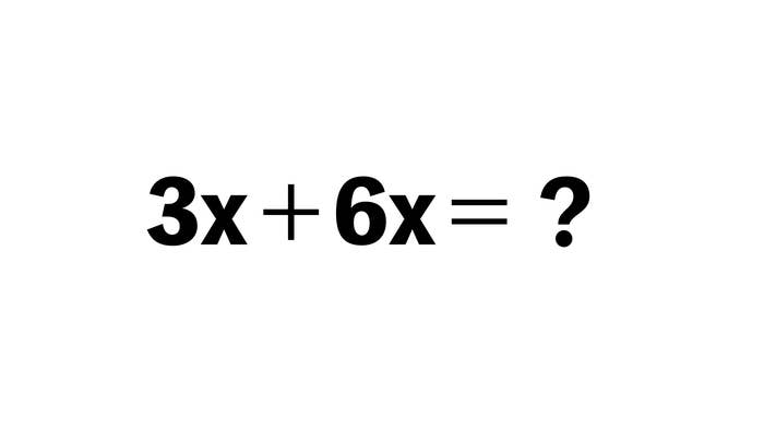 3x 6x 大人も苦戦する 中学生で習った 計算問題 わかるかな