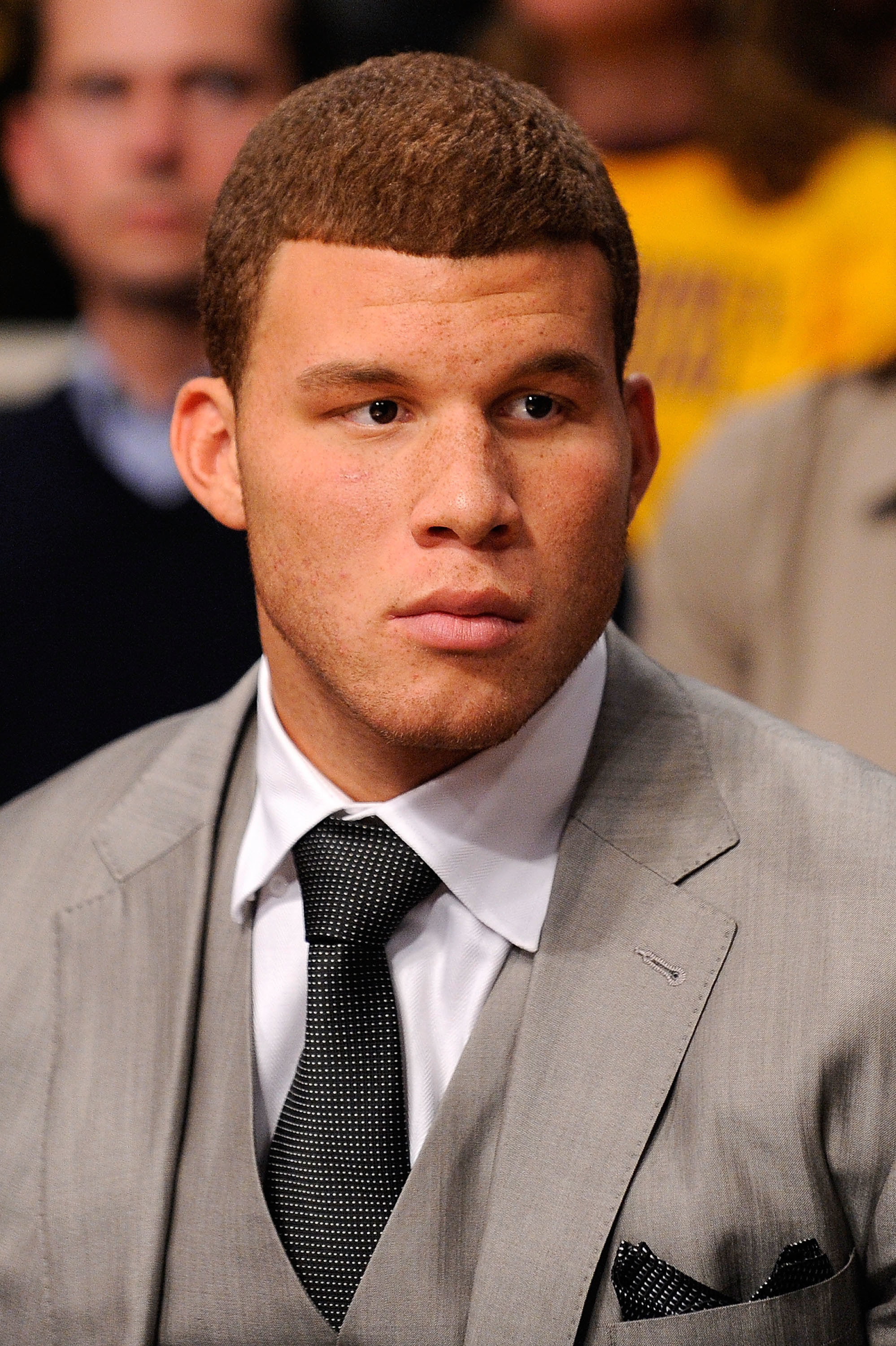 Young Blake Griffin in a suit.