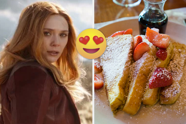 Elizabeth Olsen as Wanda Maximoff in the movie
