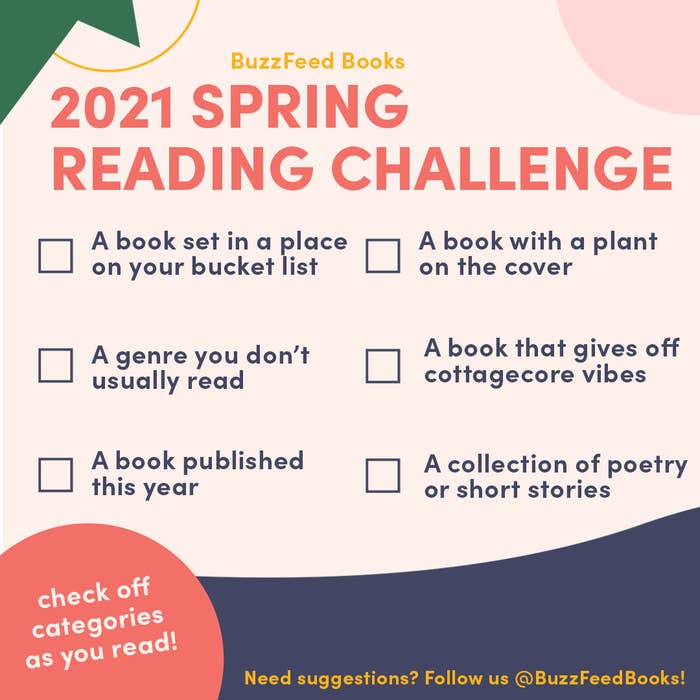 A colorful graphic explaining the Spring 2021 challenge