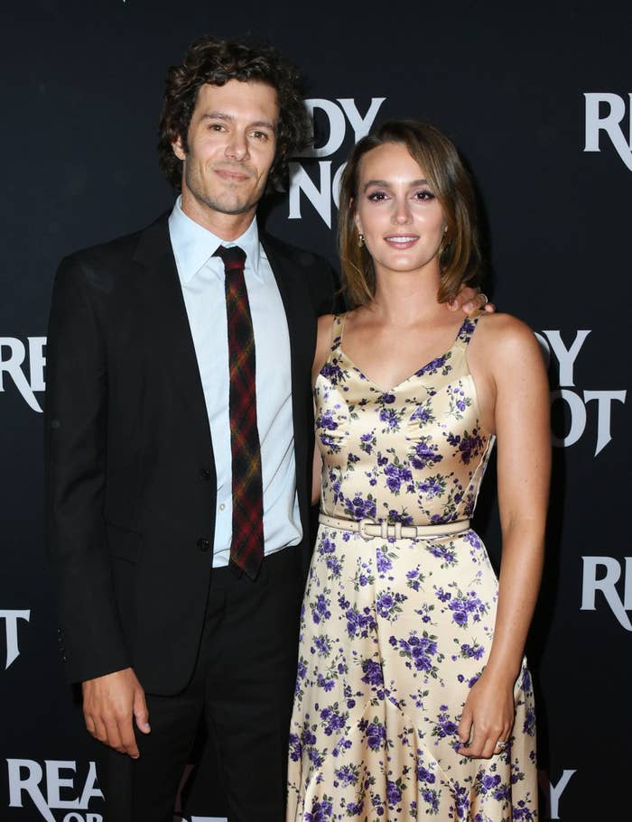 Brody and Meester at a Los Angeles Screening of Ready or Not