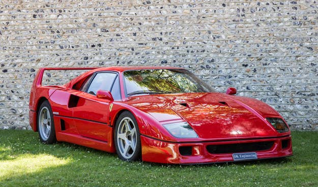 Screenshot from a video but no way this is a real f40…. I'm not a f40/ferrari  expert but something just looks off to me. If it isn't an f40 then what car