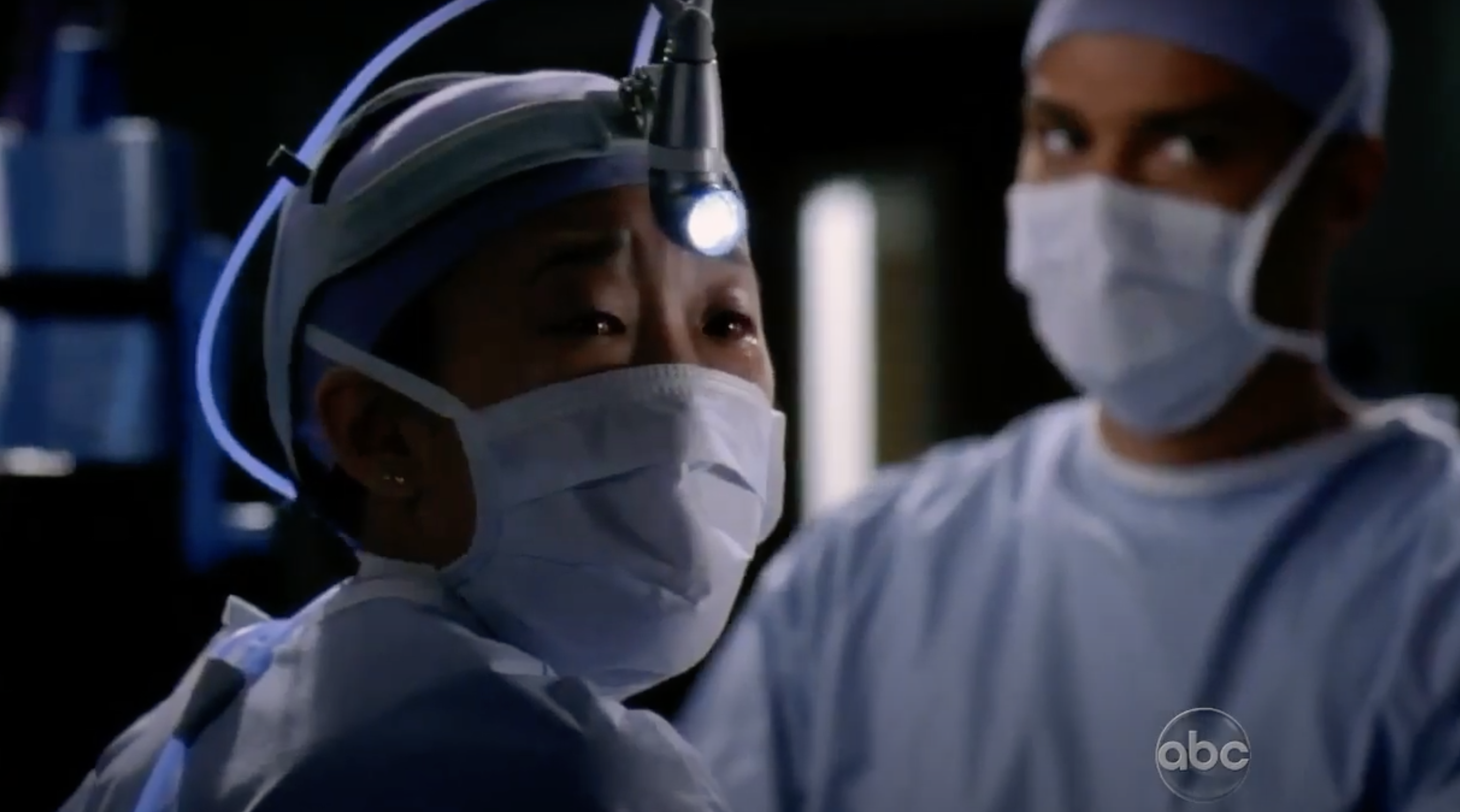 Cristina operating on a patient in &quot;Grey&#x27;s Anatomy&quot;