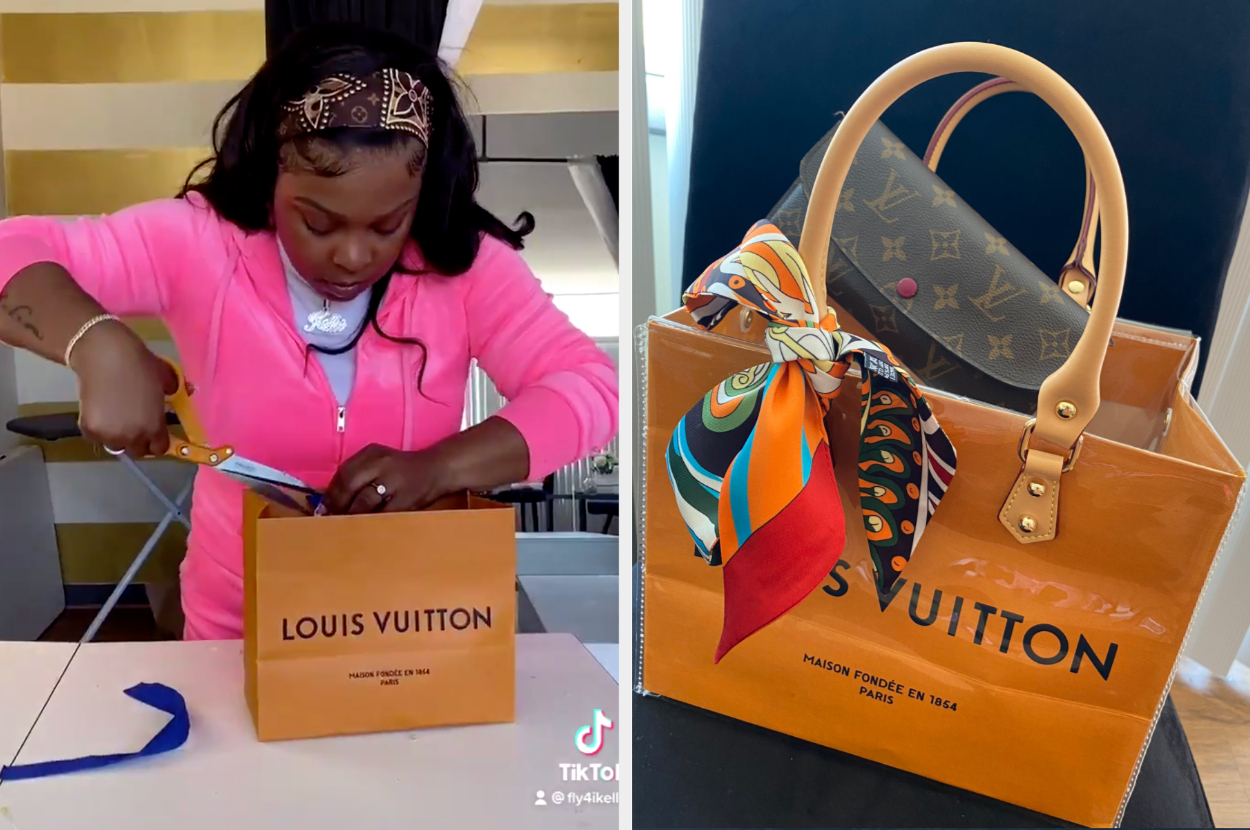 Louis Vuitton Paper Tote Bags