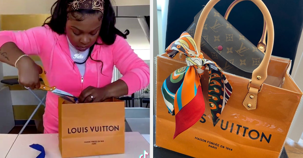 TikTok Shows You How To Turn That Old Designer Shopping Bag Into a