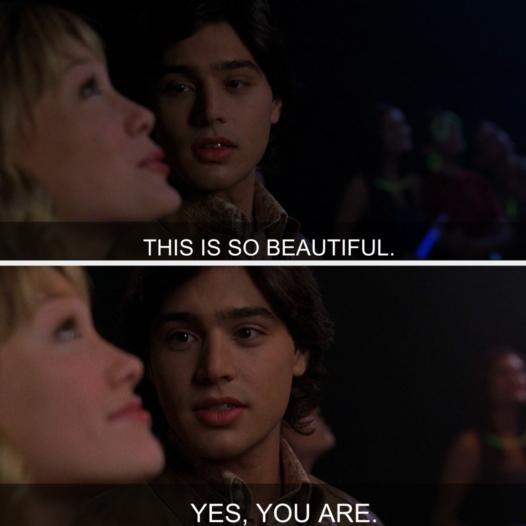 Paolo telling Lizzie that she&#x27;s beautiful 