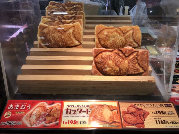 銀だこで販売中の期間限定メニュー クロワッサンたい焼 あまおう 実食レビュー