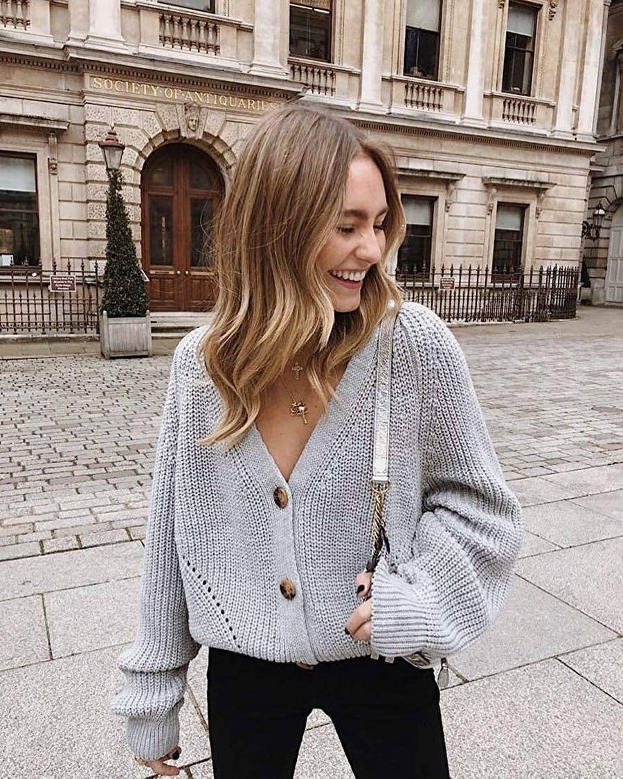 The Perfect Slouchy Sweater for Bralettes