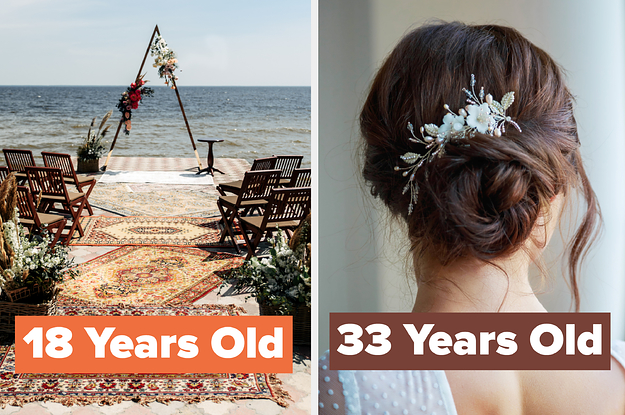 Plan Your Dream Wedding And I'll Guess How Old You Are