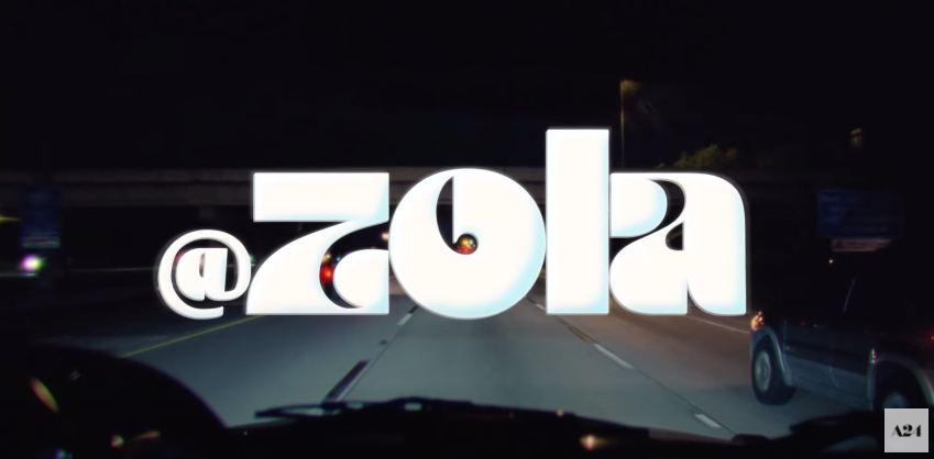 Title card for Zola