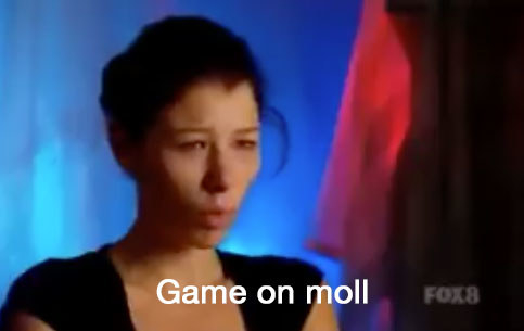 Jordan says &quot;Game on Moll&quot;