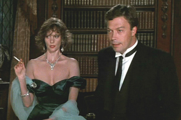 A screenshot from the movie clue