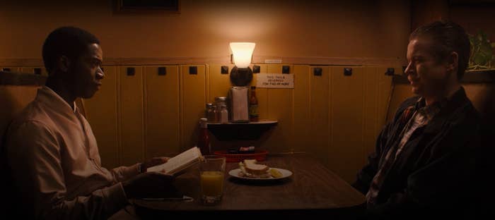 Frankling meeting with officer Nixon in "Snowfall"