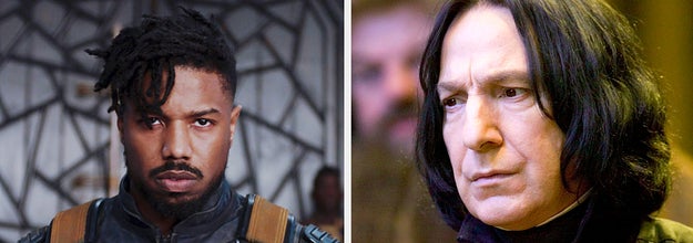Killmonger from the MCU labeled